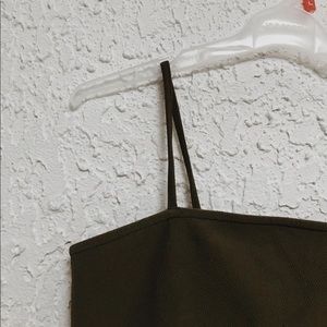 Forest green Tank top